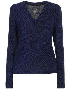 Hanita Top Nylon, Metallic Fiber, Elastane - Blue