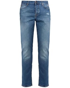 Roy Rogers Jeans Cotton, Elastane - Blue