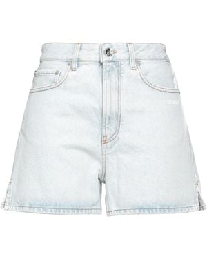 Off-White c/o Virgil Abloh Denim Shorts - Blue