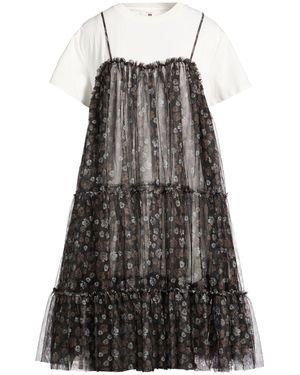 Twinset Midi Dresses - Black