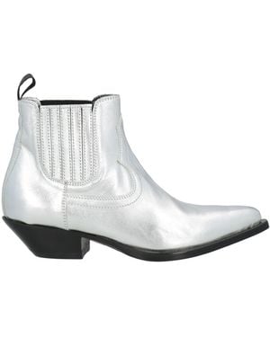 Sonora Boots Ankle Boots Leather - White