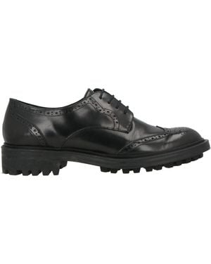 Pollini Lace-Up Shoes Leather - Black