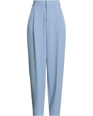hinnominate Light Trousers Polyester, Elastane - Blue