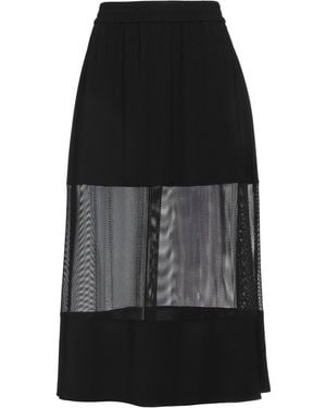 ARMANI EXCHANGE Midi Skirt Polyester - Black