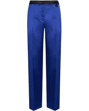 Gaelle Paris Pants Polyester, Elastane - Blue
