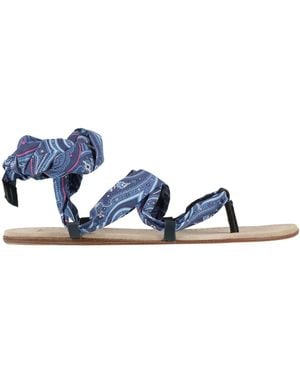 Etro Sandalias De Dedo - Azul