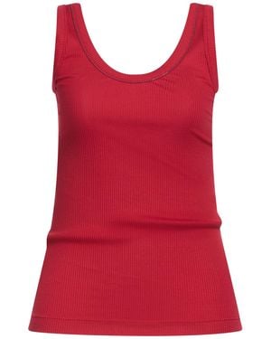 Brunello Cucinelli Tank Top - Red