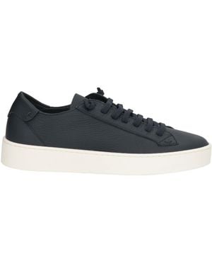Fabiano Ricci Midnight Trainers Leather - Blue