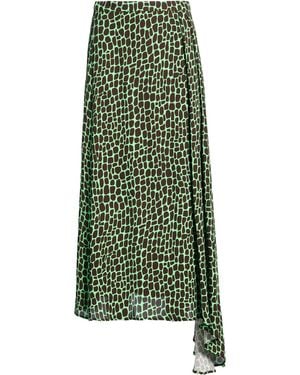 MSGM Maxi Skirts - Green