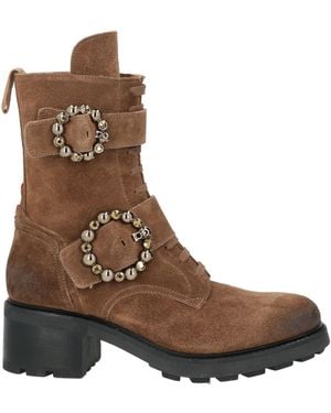 GIO+ Ankle Boots Leather - Brown