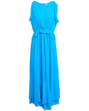 Rebel Queen Azure Maxi Dress Polyester - Blue