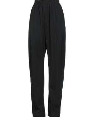 Ssheena Trousers Polyester, Virgin Wool, Elastane - Black