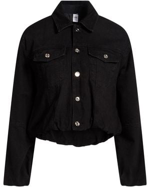 Liu Jo Denim Outerwear Cotton - Black