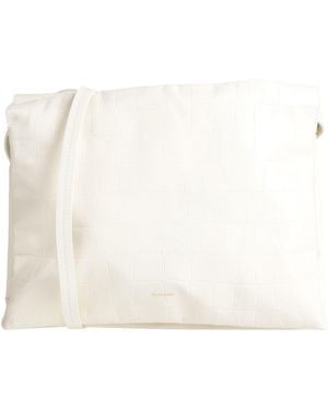 Jil Sander Cross-Body Bag Cow Leather - White