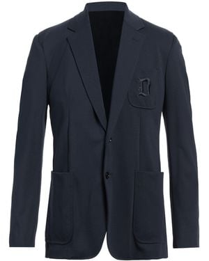 Dondup Blazer Viscose, Polyamide, Elastane - Blue