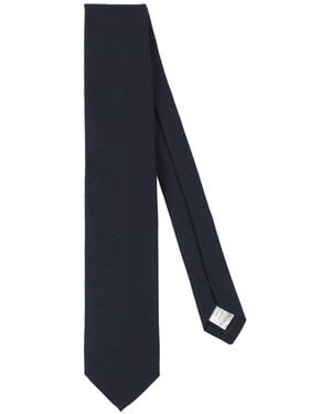 Lardini Midnight Ties & Bow Ties Cashmere, Silk - Blue