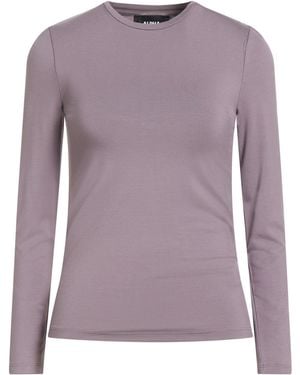 Alpha Studio Lilac T-Shirt Viscose, Elastane - Purple