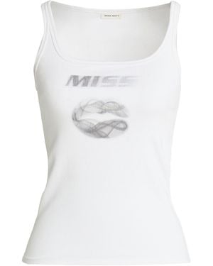 Miss Sixty Tank Tops - White