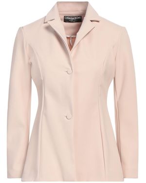 La Petite Robe Di Chiara Boni Blush Blazer Polyamide, Elastane - Pink