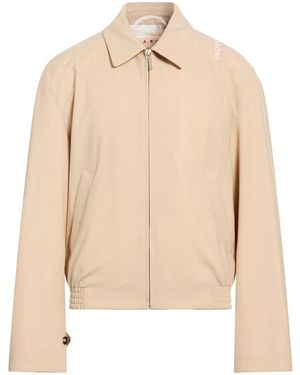 Marni Jacket Polyester, Virgin Wool, Elastane - Natural