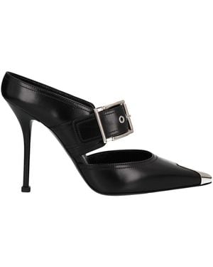 McQueen Mules & Clogs - Black