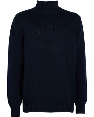 Givenchy Rollkragenpullover - Blau