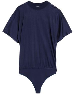 Alaïa Bodysuit Viscose - Blue