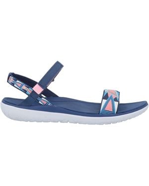 Teva Azure Sandals Textile Fibers - Blue