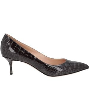 Casadei Pumps Leather - Black