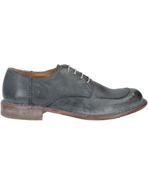 Moma Lace-Up Shoes Leather - Grey