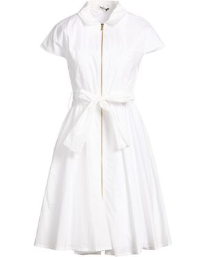 Max & Moi Midi-Kleid - Weiß