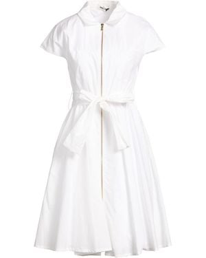Max & Moi Robe Midi - Blanc