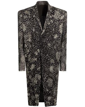 Rick Owens Overcoats & Trench Coats - Black