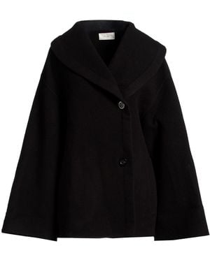 The Row Coat Virgin Wool - Black