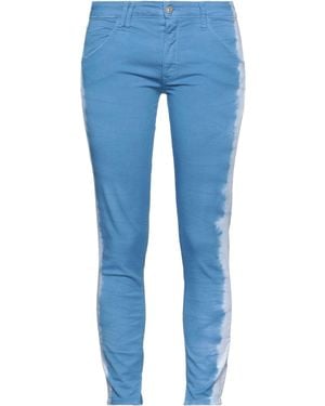 CYCLE Pants Cotton, Elastane - Blue