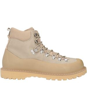 Diemme Ankle Boots Leather, Textile Fibres - Natural