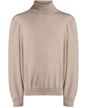 La Fileria Turtleneck Virgin Wool - Natural