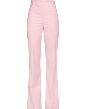 Hebe Studio Antique Rose Pants Polyester, Viscose, Elastane - Pink