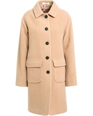 Massimo Alba Sand Coat Virgin Wool, Cashmere - Natural
