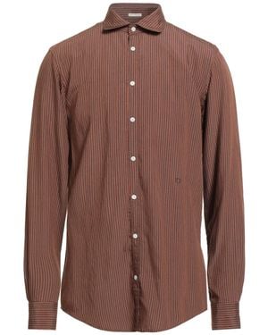 Massimo Alba Shirt - Brown