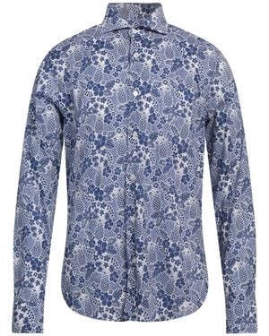 Fedeli Shirt Cotton, Elastane - Blue