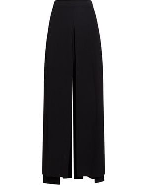 Ann Demeulemeester Maxi Skirt Viscose, Virgin Wool - Black