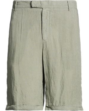 Fedeli Shorts & Bermuda Shorts Linen - Green