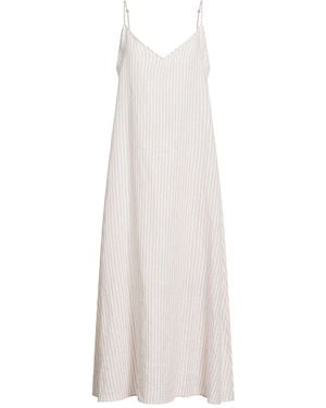Caliban Robe Midi - Blanc