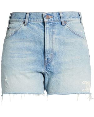 Celine Denim Shorts Cotton - Blue
