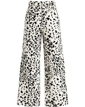 DES_PHEMMES Jeans Cotton, Elastane - White
