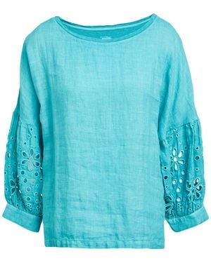120% Lino Top - Blu