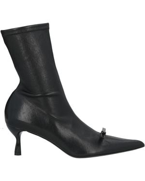 Lanvin Ankle Boots Leather - Black
