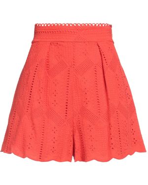 Soallure Mini Skirt - Red