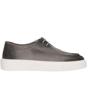 Doucal's Swift Lace-Up Shoes Leather - Gray